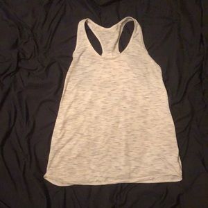 White and Gray Lululemon Tank!!
